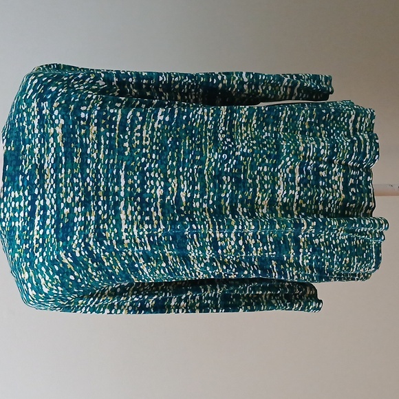 2/$15 Ruby Rd Beaded Print Pullover Top - Picture 4 of 5